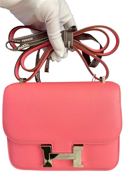 hermes constance rose azalee|Hermes constance mini for sale.